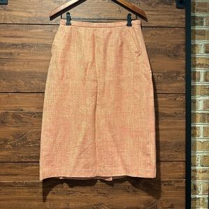 Ann Freedberg Lined Straight, Pencil Skirt Women's Size 10 (1270-3)